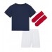 Frankrike Hemmakläder Barn VM 2022 Kortärmad (+ Korta byxor)